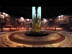 Exhibición llevada de alquiler