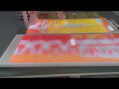 P6 Pantalla de vidrio transparente con pantalla de película led centro comercial