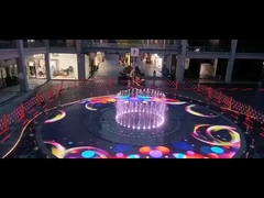 pantallas de suelo LED interactivas para exteriores