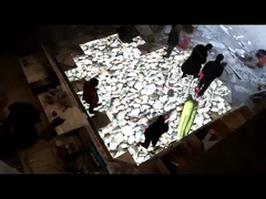 pantalla LED de suelo interactiva al aire libre