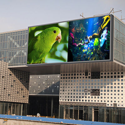 Pantalla LED exterior P10 a todo color con dimensiones de pantalla personalizadas y protección IP65