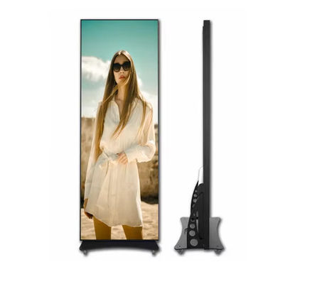 Pantalla LED de cartel móvil 64X20X192 cm de color completo Pantalla LED comercial