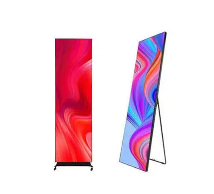 Poster de pantalla LED comercial a todo color para uso en interiores 2000*750*30mm Tamaño de pantalla