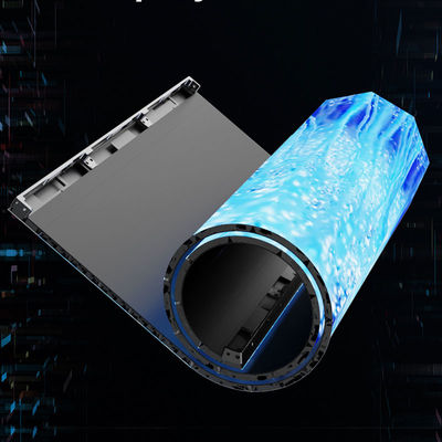 Display LED plegable con pantalla de piso flexible P1.5 P2.6 P3.91 GOB