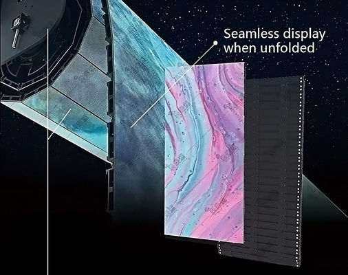 Display de LED flexible para rodar P1.5, Espacio de ahorro de diseño Salas de conferencias Salas de reuniones